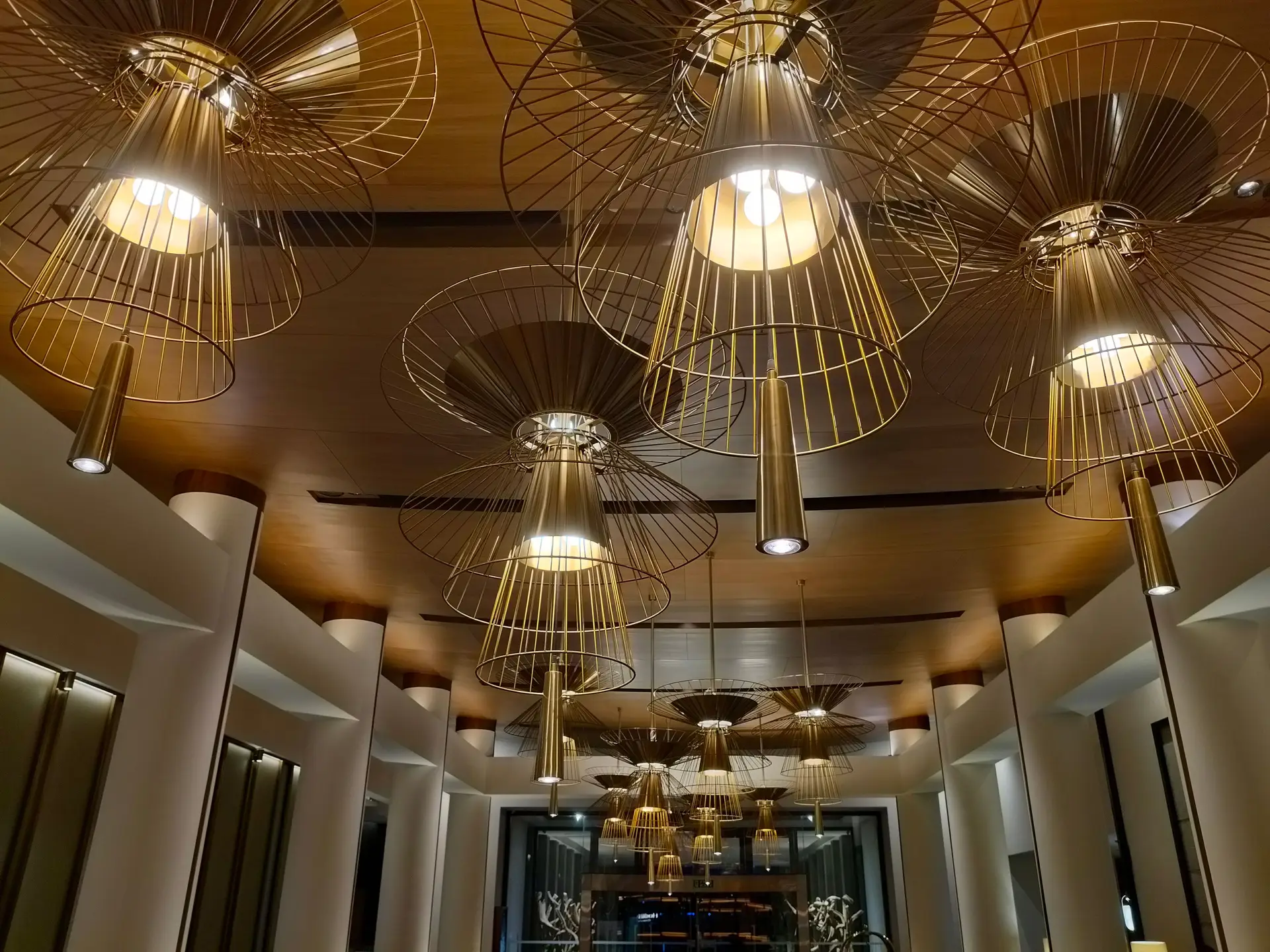 Recepció világítás